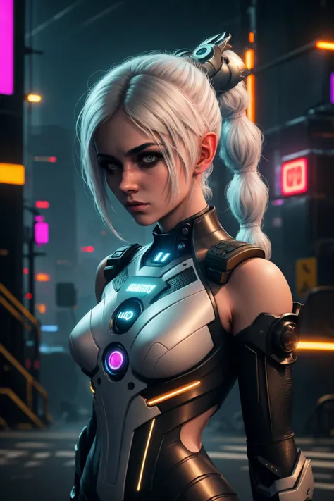 ((best quality)), ((masterpiece)), (detailed:1.4), 3D, Image of a beautiful cyberpunk woman,human development report (high dynamic range),Ray tracing,NVIDIA RTX,super resolution,Unreal 5,subsurface scattering,PBR texture,post processing,Anisotropic filtering,depth of field,Maximum clarity and sharpness,multi-layer texture,Albedo and specular maps,surface coloring,Accurate simulation of light-material interaction,Perfect proportion,octane rendering,Two-tone lighting,Large aperture,Low ISO,white balance,rule of thirds,8K original,