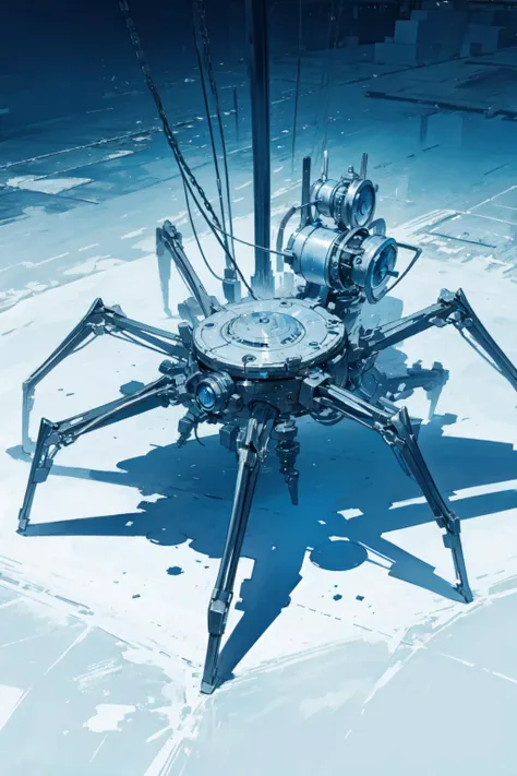 (abstract art,:1.3),
silver theme,black theme,white theme,blue theme,long hair ultra high res, masterpiece, best quality, <lora:clockworkspiderV2:0.8> clockworkspider