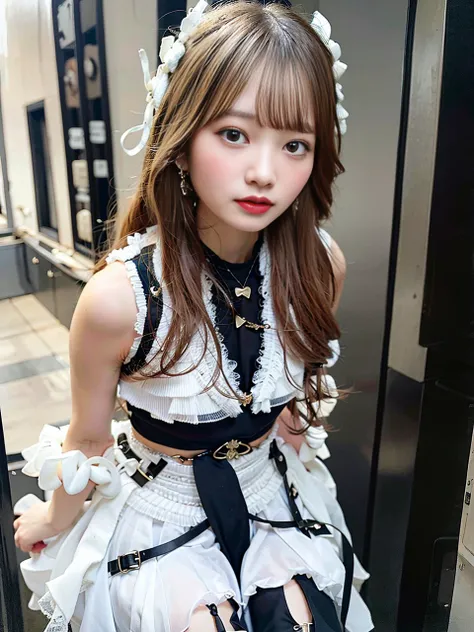 masterpiece,1girl,solo, blonde hair, bondage,shibari,heart-shaped pupils, open mouth, small breasts, blush,bound,shackles, cuffs,chains,chained, <lora:brestAzurLane_v106:0.9> , <lora:japaneseDollLikeness_v10:1>