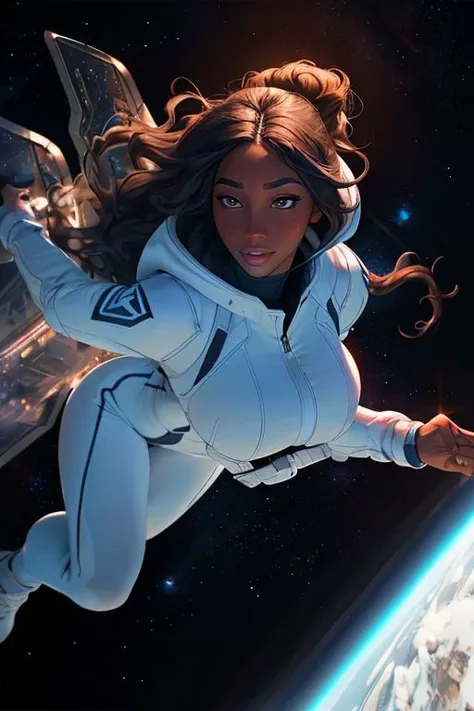 DEN_empress_ellie,
(floating in a space shuttle:1.2) wearing a (space suit:1.2), (anti gravity:1.1), floating, space craft, shuttle, (floating in low gravity:1.2),
bokeh, f1.4, 40mm, photorealistic, raw, 8k, textured skin, skin pores, intricate details <lora:epi_noiseoffset2:1>, epiCRealism <lora:ClothingAdjuster3:-1.05>