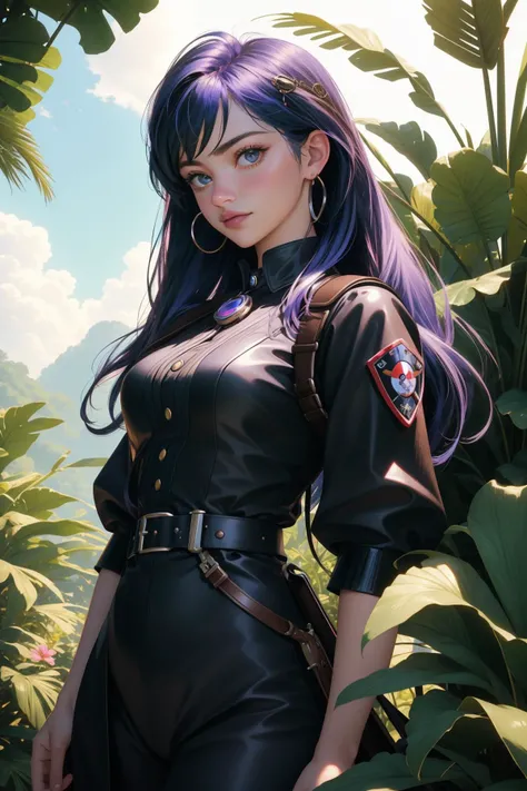 clair3_n0texist, (by William Zorach:0.9) , grand Super Mario style, insane details, Dutch angle shot of a Spellbinding 1700'S ("Fortunate Son":1.3) , Fijian background, summer jungle and flora, at Dusk, split diopter, Depressing, Synthwave Art, loop lighting, Selective focus, Kodak portra, Earth and Ice, arcane, extremely detailed CG Unity 8k wallpaper, photolab, cartoony, technology, hopeless
