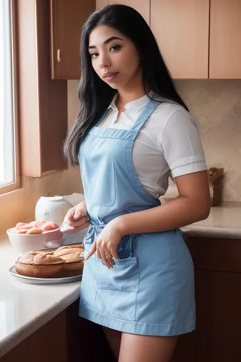 Merger_missy fairmai,
(baking in a bright kitchen wearing an apron, pinny, baking, cooking, chef, apron:1.2),
bokeh, f1.4, 40mm, photorealistic, raw, 8k, textured skin, skin pores, intricate details <lora:epi_noiseoffset2:1>, epiCRealism <lora:ClothingAdjuster3:-1>