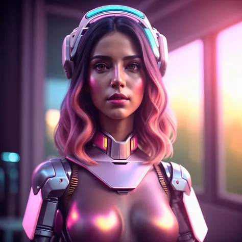 a vaporwave cyborg (Pastel_Style), robot, VR Headset, see-through (gelatintech:1.4), film grain, Cinematic style, 35mm, f/3.5, ISO 80, 1/60s."
<lora:lora-xenodetailer-v2:0.75>
<lora:redshift:> (redshift style:)