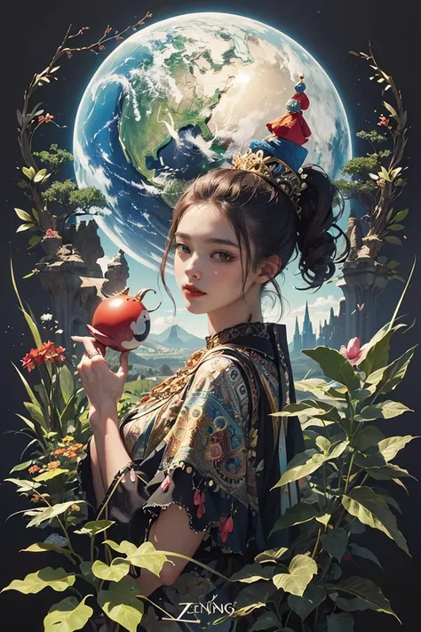 realistic, (masterpiece, top quality, best quality, official art, beautiful and aesthetic:1.2), extremely detailed,fractal art,colorful,highest detailed,(zentangle, abstract black),
1girl,solo,shoulder,
Gnomes, small earth elementals, European folklore,
<lora:2023-05-12_232640:0.23:FACE0.2>