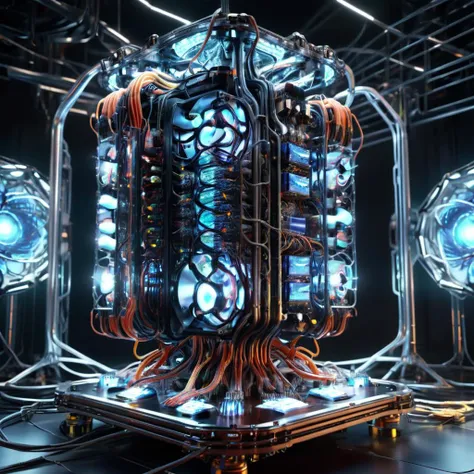 ((best quality)), ((masterpiece)), ((realistic,digital art)), (hyper detailed),teslapunkai DonMM4ch1n3W0rldXL Massive Rig, Casters,Sufficient Legroom,Conductors,Network Cables,Inlets, Quilted, Wavy, , octane rendering, raytracing, volumetric lighting, Backlit,Rim Lighting, 8K, HDR, <lora:TeslaPunkAIXLv2:0.7> <lora:DonMM4ch1n3W0rldXL:0.65>