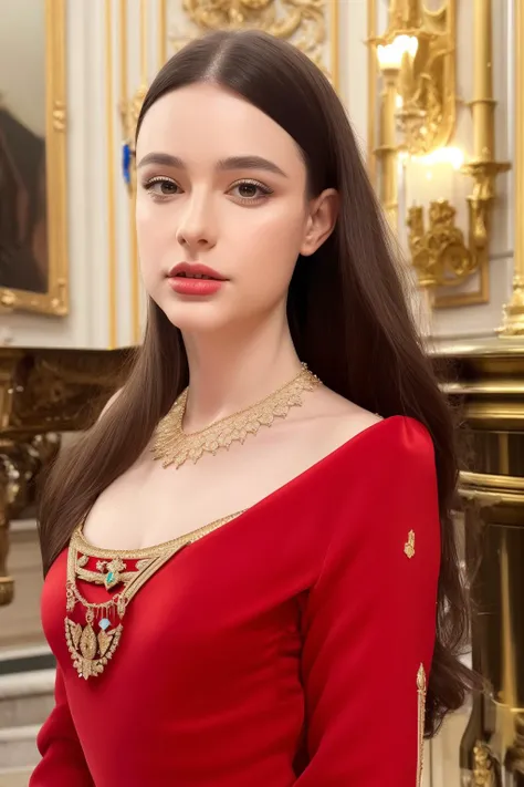 <lora:dasha epoch-000005:1> dasha, realistic, queen, jewelry, royal, royal palace