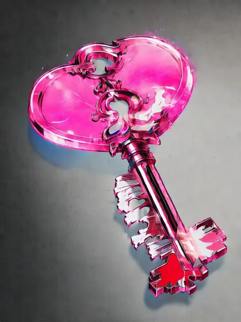 gameiconinstitute, gameicon, key-01,reasonable structure, ((((pinkheart key)))), (no_human), object, item, <lora:game icon institute-key:1>, ufotable official art, pastel colors, <lora:fantasy_20230707233406:0.2>, <lora:akagi_shun_offset:0.5>, <lora:epeulu-res:0.5>, <lora:gmstyle:0.5>, <lora:nomura_tetsuya_offset:0.5>, <lora:ff16style:0.5>, <lora:amano_yoshitaka_offset:0.3>, <lora:nijjj:0.3>