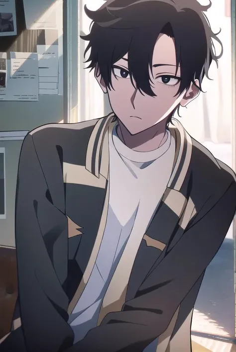 xiaoshicheng, <lyco:xiaoshicheng-LYCORIStest:1>,
xiaoshi cheng, short hair, black hair, 1boy, hair between eyes, mature male, (black eyes:1.5),
BREAK shirt, long sleeves, jacket, white shirt, pants, open jacket, black pants,
BREAK looking at viewer,
BREAK outdoors, city,
BREAK <lora:GoodHands-vanilla:1>, (masterpiece:1.2), best quality, high resolution, unity 8k wallpaper, (illustration:0.8), (beautiful detailed eyes:1.6), extremely detailed face, perfect lighting, extremely detailed CG, (perfect hands, perfect anatomy),