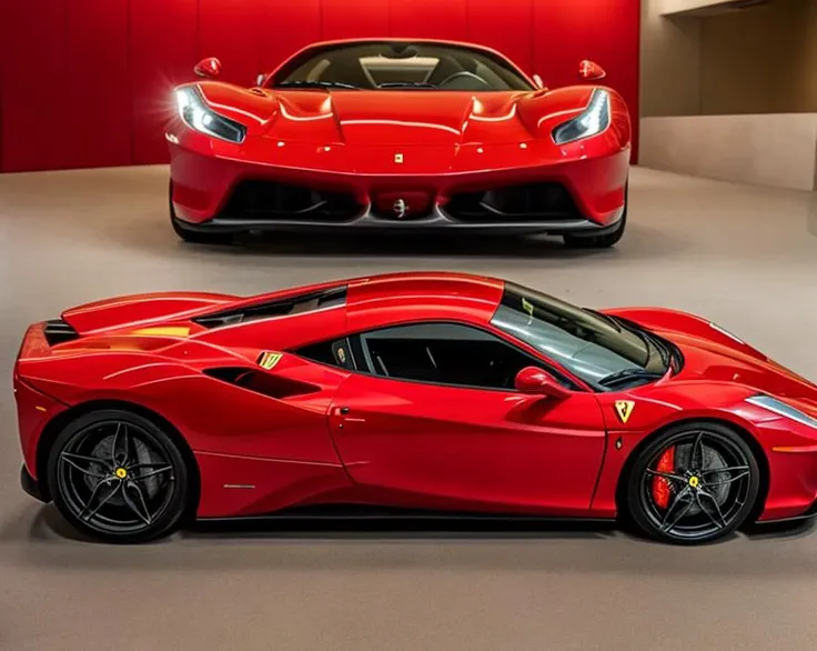 cars fantastic red, ferrari, speed, intricate detail ,dark background , HD. Photograph , in table((realism)), extremely high quality RAW photograph, ultra detailed photograph, sharp focus, high resolution, (detailed skin:1,3),high quality, film grain, Fujifilm XT3,Highly Detailed, movie, (Cinematic Photo:1.3) of (Realistic:1.3)