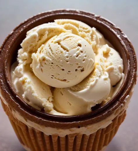 ice cream, intricate detail ,dark background , HD. Photograph , in table((realism)), extremely high quality RAW photograph, ultra detailed photograph, sharp focus, high resolution, (detailed skin:1,3),high quality, film grain, Fujifilm XT3,Highly Detailed, movie, (Cinematic Photo:1.3) of (Realistic:1.3)