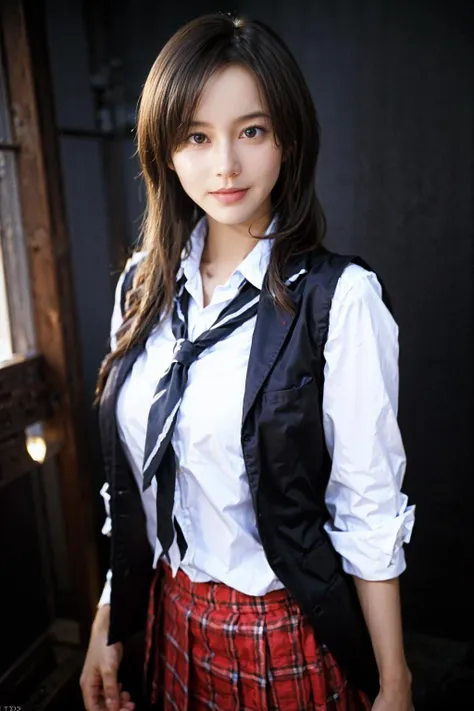 face lighting,bright backlight,medium breasts,super high resolution,best quality,Photos,4k,(Realistic:1.2),(KBZX:1.2),1girl,(smile:1.1),(long hair:1.5),(red lips:1.2),(wearing school uniforms:1.1),18 years old,(full-size photograph:1.7),(milk like skin:1.1),stand,
<lora:KBZX-5:0.8>,