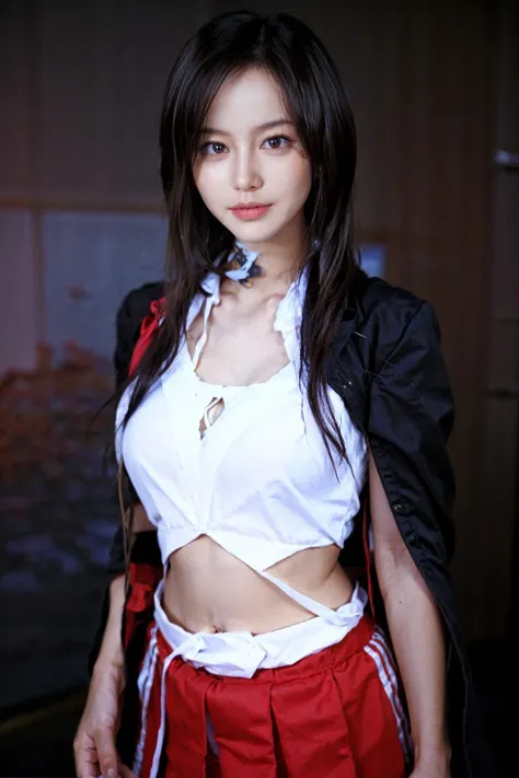 face lighting,bright backlight,medium breasts,super high resolution,best quality,Photos,4k,(Realistic:1.2),(KBZX:1.2),1girl,(smile:1.1),(long hair:1.5),(red lips:1.2),(wearing school uniforms:1.1),18 years old,(full-size photograph:1.7),(milk like skin:1.1),stand,
<lora:KBZX-5:0.9>,