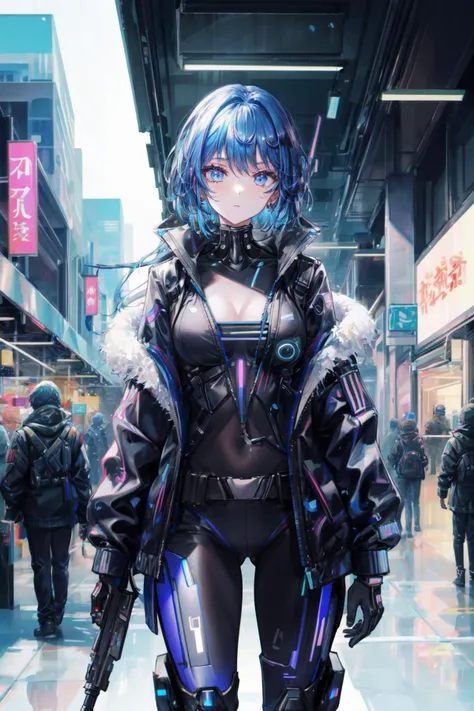 cyberpunk girl