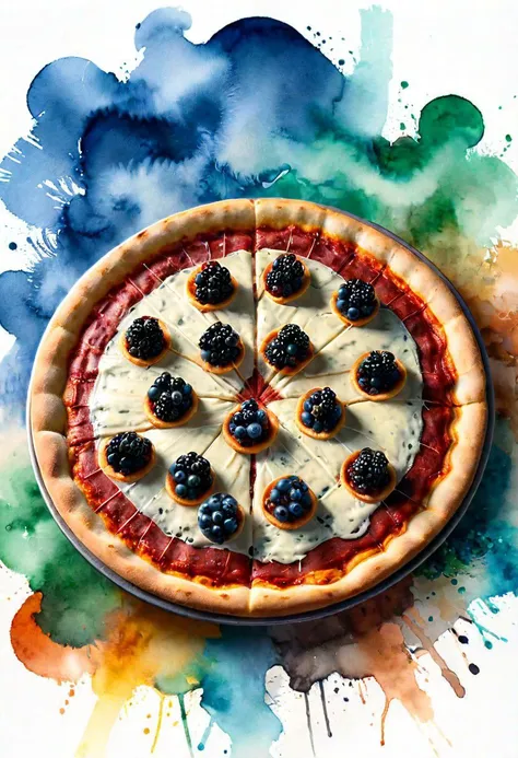 ancient greece, (marble sculpture), (((pizza))), masterpiece, (((watercolor style))), BadDream, ziprealism, Still, Film Still, Cinematic, Cinematic Shot, Cinematic Lighting, (zhibi), Clutter-Home, Surreal Harmony