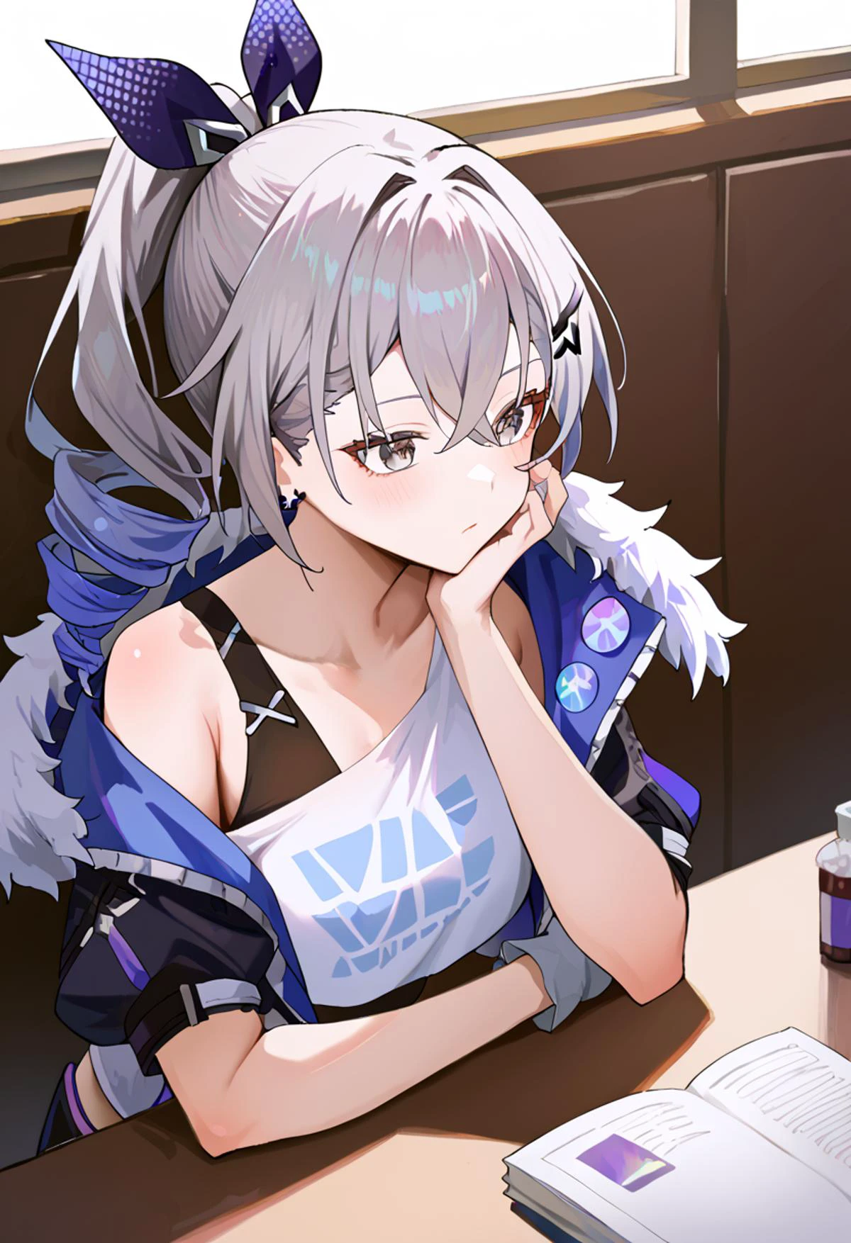 by simao \(x x36131422\),by mochirong,(score_9,score_8_up,score_7_up),best quality, masterpiece,source anime,<lora:4th_tail_v0.4.0_lyco_extract_l:1>,
<lora:SilverWolfV1:1> silver wolf \(honkai: star rail\),drill hair, grey eyes, grey hair, light blush, long hair,