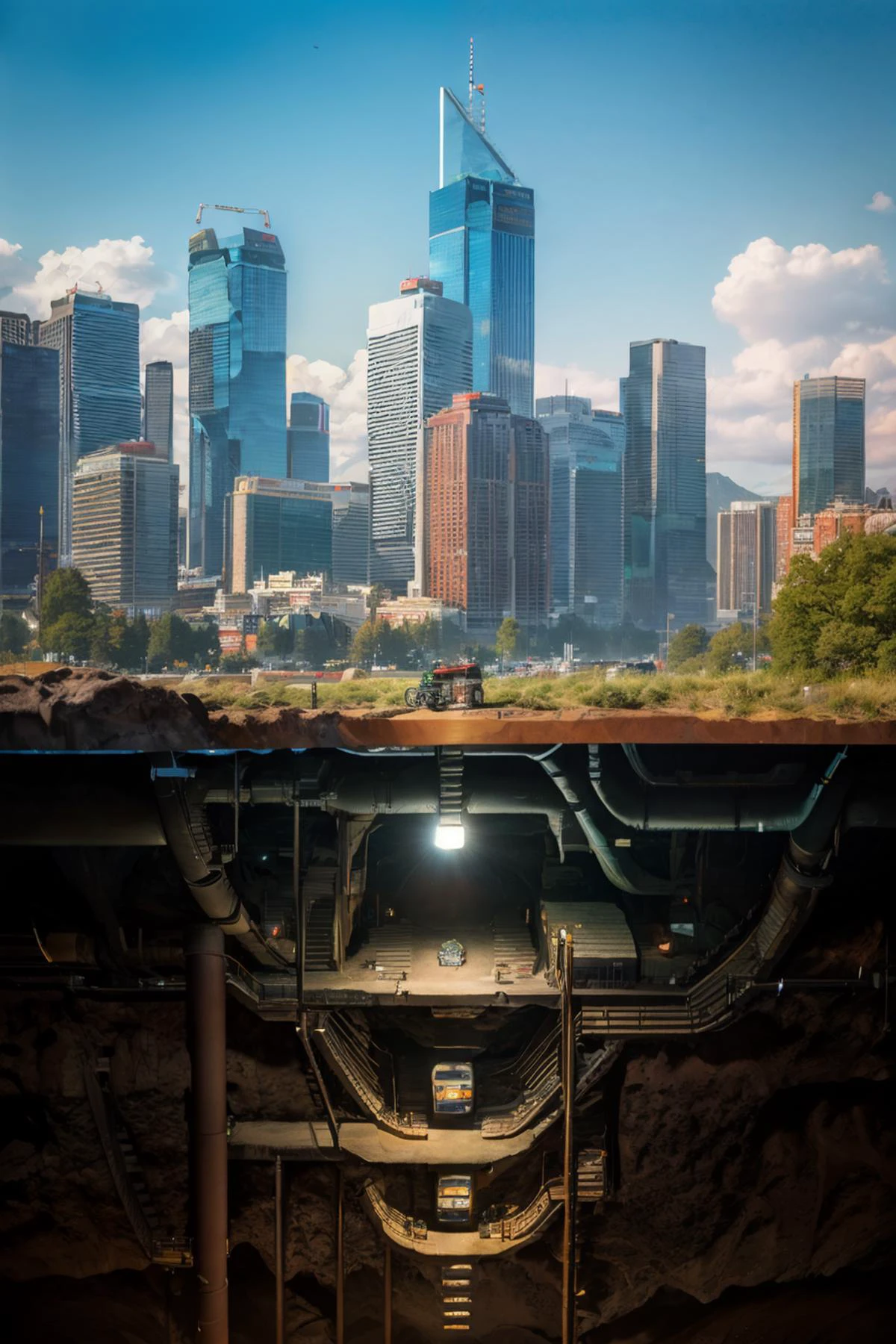 csu, elden ring style, cross-section, from side, national geographic, RAW, analog style, film grain, 8k hdr, dslr,4k, deep focus, masterpiece, award winning photo, analog style photo, film grain, Fujifilm XT3, 8k hdr, dslr ,
modern city, blue sky, skyscrapers, roads, cars, trucks, many people, , csu, elden ring style, cross-section, from side, national geographic, RAW, analog style, film grain, 8k hdr, dslr,4k, deep focus, masterpiece, award winning photo, analog style photo, film grain, Fujifilm XT3, 8k hdr, dslr ,
underground, dimly lit, caves, subway, sewers, basement, <lora:Cross_section_underground-v1:1>