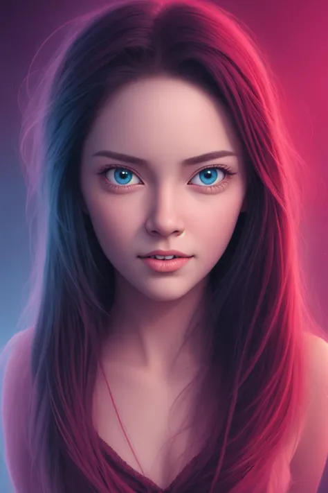 girl, portrait, long hair, close-up <lora:sav_magic_2.0:1>