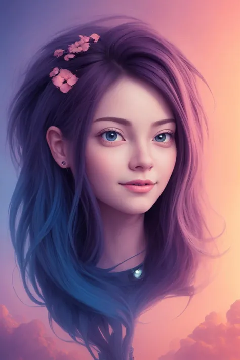 girl, portrait, long hair, close-up <lora:sav_magic_2.0:1>