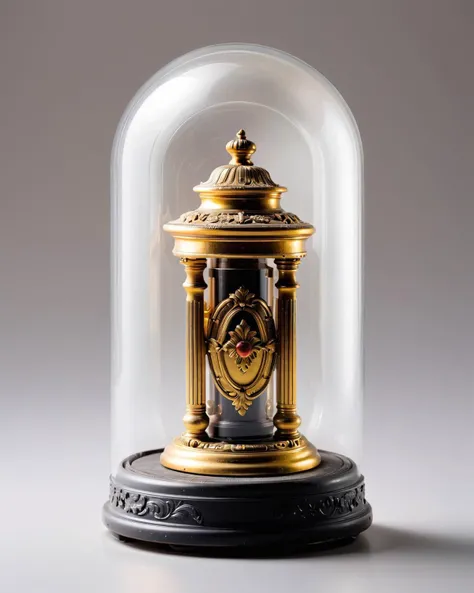 product shot of a Antiques inside a plastic capsule <lora:product_shot_of:0.4>