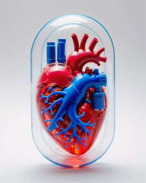 human heart in semiconductor, 8k, F2.8, RAW Photo, ultra detailed, ral-semiconductor  <lora:ral-semiconductor:0.6>