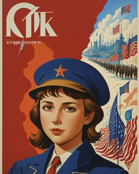 best quality,masterpiece,highly detailed,ultra-detailed, 1girl,<lora:neg4all_bdsqlsz_V3.5:-1> cityscape,
<lora:socialistrealism_last:3.5>ussr soviet umion,