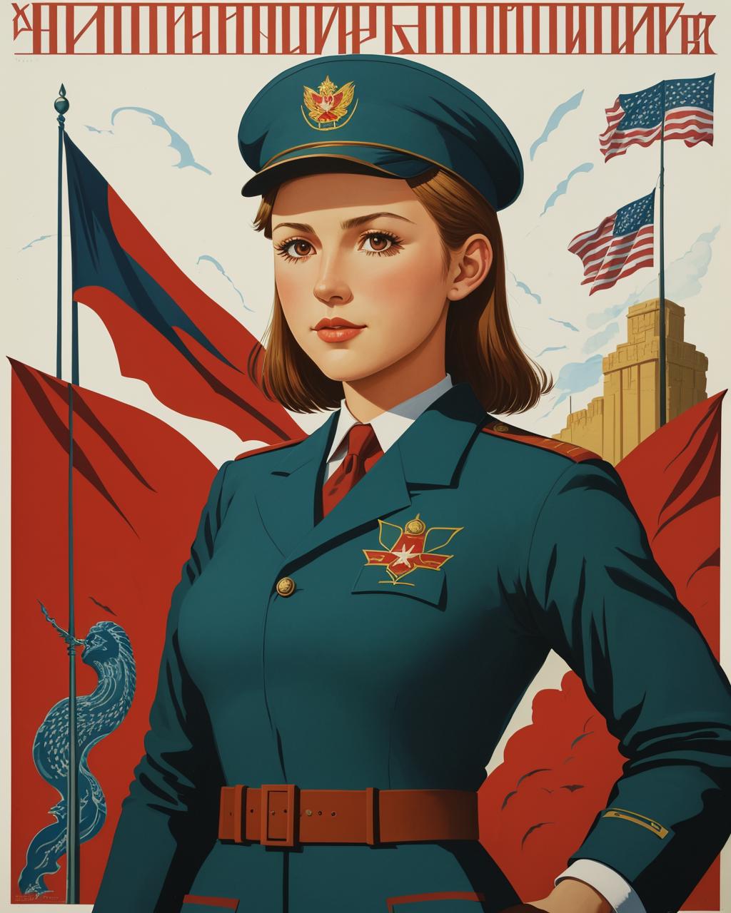Socialist Realism Slider(LECO trained) v1.0