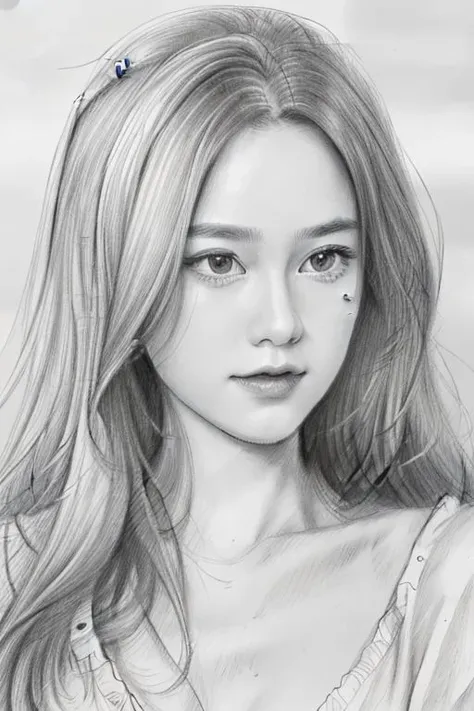 beautiful, solo, best quality, High detailed,Masterpiece, high quality, 
1girl, sketch, drawing, pencil speed drawing works, ((user manual, sketch:1.5)),