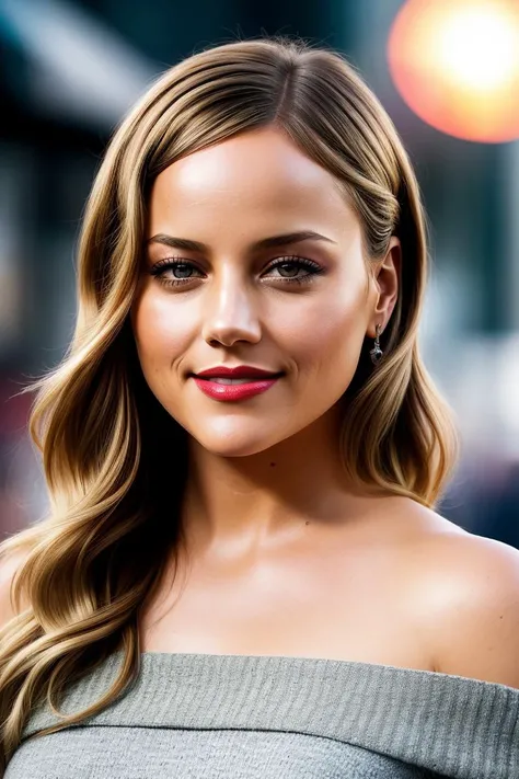 photo of beautiful (abc0rnish-125:0.99), a woman with beautiful hair, as a movie star in a (movie premiere), premiere gala, (near a movie theatre), natural skin texture, (elegant red sweater off-shoulder with a strap), 24mm, 4k textures, soft cinematic light, adobe lightroom, photolab, hdr, intricate, elegant, highly detailed, sharp focus, ((((cinematic look)))), soothing tones, insane details, intricate details, hyperdetailed, low contrast, soft cinematic light, exposure blend, hdr, faded, (paparazzi in background), (painted lips:1.1), (smiling:1.1)