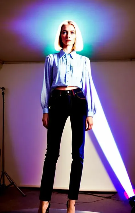 (Projector photo) of a ((27 yo American woman))BREAK[creative consciousness projection], (Instagram pose clothing and hair)BREAK [model standing in elegant architecture], ([esoteric features], [psychological imagery])BREAK [model key lighting], [ camera behind projector], [telephoto lens medium format camera], in the style of [Jake Hicks] <lora:BetterHands:1> <lora:HDhelper:1>