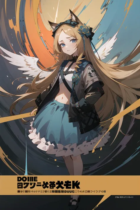 1girl,excellent lighting, sidelighting,(curvy:1.2),(Highest picture quality), (Master's work), (Detailed eye description), (8K wallpaper),(Detailed face description),(flat color:1.3),(magazine_cover:1.4),origin, 1girl, solo, long hair, blue skirt, smile, shirt,very long hair,(multicolored_background:1.3),striped_background,card_background,mixed-language_text,dvd_cover,cover page,looking at viewer,full body, industrial_pipe,rust,(warning sign:1.2), (caution tape:1.3), (expressionless),midriff,beautiful detailed collarbone,
((masterpiece)), (((best quality))),((beautiful detailed eyes)),(eyelash),1 girl,Shiny skin,oil,small breast,short hair,white hair,Dark eyes,Bloody Scar,Fallen Angel,Satan,Demon God,blood eyes,Bloody Body,extremely detailed CG unity 8k wallpaper,masterpiece, ((ultra-detailed)), ((illustration)),colorful,wallpaper,despair,Crying Dead,Rotten Corpses,Unknown terror,death,Pride,Wrath,Sloth,Greed,Envy,Gluttony,Lust,Wings of Six Fallen Angels,Unspeakable terror,black sun,black hole,Antireligious,cross,Do not touch,serious
,((best quality)),(((((masterpiece))))),Amazing,extremely detailed CG unity 8K wallpaper,highly detailed, finely detail,ultra detailed,(((doujinshi))),artbook,shining ,Delicate face,beautiful detailed sky,cinematic lighting,cinematic shadow,dramatic angle,depth of field,lens_flare,light_rays,light_particles,<lora:iris-pynoise-000008:1>
