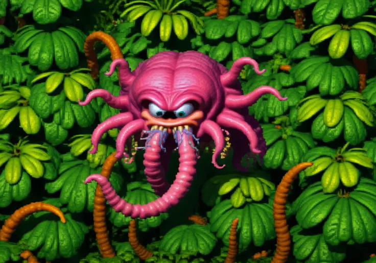 score_9, score_8_up, score_7_up, score_6_up, score_5_up, source_furry, <lora:Donkey_Kong_Country:1.5> dkcstyle, pixel art
,tentacle sex,oral,monster,tentacle,ovipositor