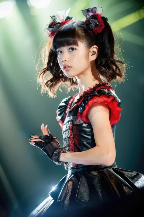 masterpiece,beautiful,extremely detailed,(ultra high res),(8k UHD best quality), (realistic, photo-realistic:1.37), depth_of,field, blurry_background, photo_inset,Dramatic lighting,reference_inset,photo_background,photorealistic,looking_at_viewer,1girl,detailed skin,shiny skin,yui <lora:YUIMETAL:1>