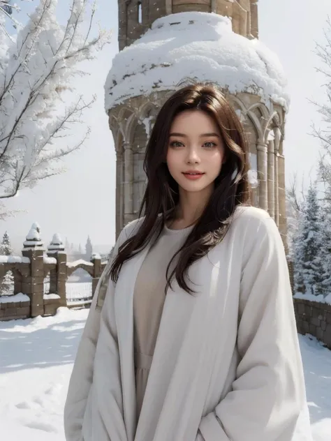 1girl,solo,Tallia F,masterpiece,best quality,ultra-detailed,dreamscape,dreamscape surreal,ethereal,dreamy,fantasy,highly detailed,surreal,mysterious,girl in castle,in winter,
<lora:Tallia F 触å Tallia F:1>,kind_smile,