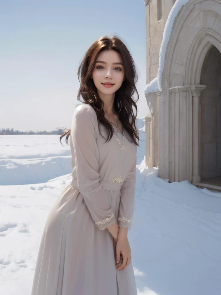 1girl,solo,Tallia F,masterpiece,best quality,ultra-detailed,dreamscape,dreamscape surreal,ethereal,dreamy,fantasy,highly detailed,surreal,mysterious,girl in castle,in winter,
<lora:Tallia F 触å Tallia F:1>,kind_smile,