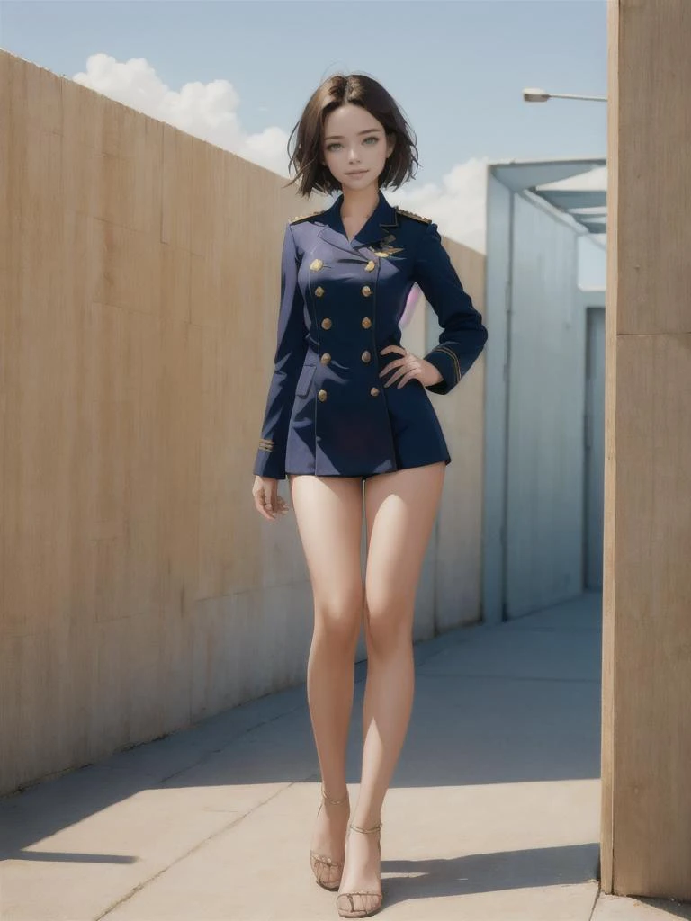1girl,solo,Tallia F,masterpiece,best quality,ultra-detailed,dreamscape,dreamscape surreal,ethereal,dreamy,fantasy,highly detailed,surreal,mysterious,looking at viewer,facing viewer,full body,
<lora:Tallia F 触å Tallia F:1>,kind_smile,in summer,flying,naval_uniform,railway,