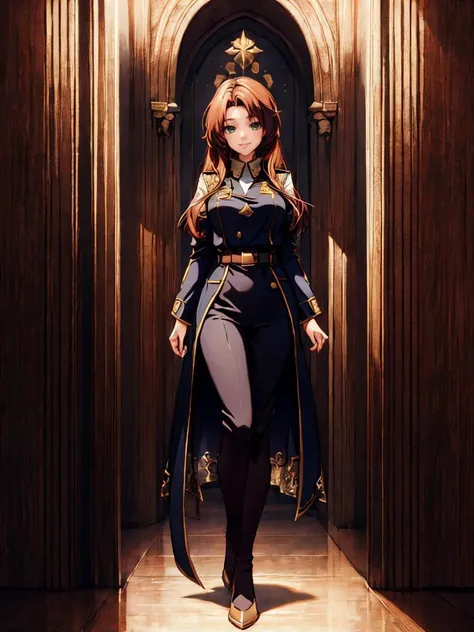 1girl,solo,Tallia F,masterpiece,best quality,ultra-detailed,dreamscape,dreamscape surreal,ethereal,dreamy,fantasy,highly detailed,surreal,mysterious,looking at viewer,facing viewer,full body,
<lora:Tallia F 触å Tallia F:1>,kind_smile,laboratory,anzio_military_uniform,