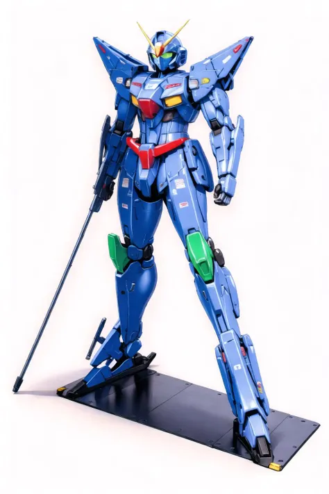 Gundam standing on the ground
