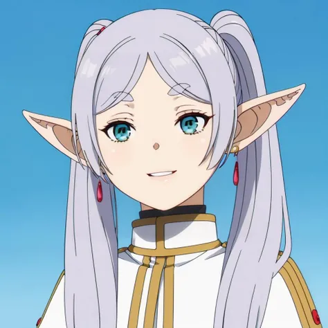 masterpiece,high quality,solo,close-up,
<lora:Frieren001:0.7>,smile,parted lips,
Frieren,1elfgirl,