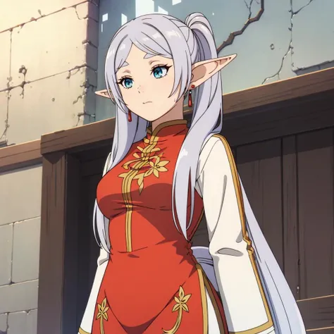 <lora:Frieren002:0.7>,solo,
Frieren,1elfgirl,
print_cheongsam,