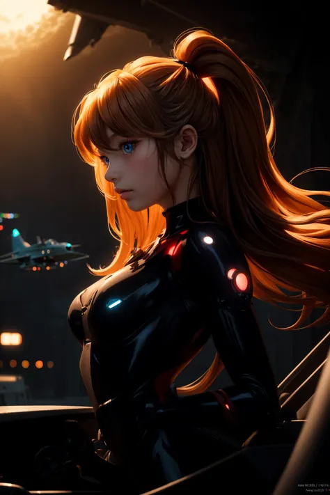 In a futuristic weapons factory,warship,battleship,maritime,fighter (aircraft),Aircraft catapult,Flight deck,neon (ne),eva 02,
solo,thin,cute,kawaii,blonde hair,floating hair,
(pictorialist:1.5),soft focus,dreamy haze,black and white,group profile,dutch angle,disappointed,bioluminescent details,shot on Hasselblad X1D II,85mm f1.1,,
<lora:LECO_LessMuscularity:0.5>,
<lora:miio-000010:0.5>,
<lora:short_torso_long_legs_v1.0:0.5>,
<lora:waist_size_control_v1.0:0.5>,
<lora:thicc_v2.3:1>,Plugsuit,(interface headset:1.1),
souryuu asuka langley,<lora:AsukaLangleySouryuuV2-000015:0.9>,(red bodysuit:1.3),<lora:add_detail_2:0.5>,, (best quality:1.4),(8k,raw photo),shiny skin,pale_skin,detailed skin,detailed face,detailed eyes,Japanese idol,beautiful face,