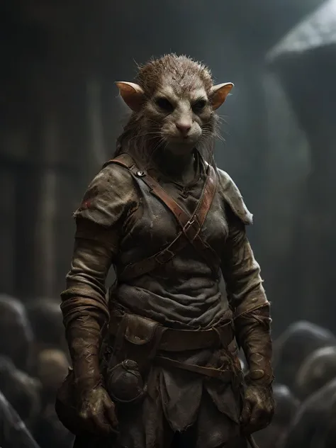1girl,  <lora:Charasilhouette-V1-000004:1.0> charasil style <lora:RPGRatFolkXL:0.8>, RPGRatFolk, rat, warrior, dangerous, deciduous,fantasy, explorer, full body, silhouette, sketch,  <lora:offset_0.2:1.0> <lora:RPGOrcXL:0.7> RPGOrc , simple background, hdr, chara design, concept