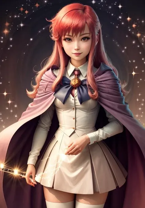 <lora:Louise_ZeroTsukaima:0.8>, Louise_ZeroTsukaima, smirk,, (magical, magnificent, masterpiece:1.3), (highly detailed, high quality:1.3)