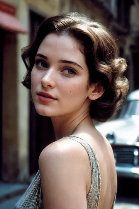 WinonaR_SoloTI_v1,
(In a vintage, well-worn shirt and trousers, with a nostalgic and heartfelt expression, capturing the essence of youthful wonder), (Amidst the charming, sun-drenched streets and the quaint, old cinema of a small Sicilian village, where the magic of movies and the passage of time evoke a poignant sense of love and loss:1.3), (nostalgic:1.3),(analog, cinematic, warm tones, soft focus, cinematic shot:1.3),
<lora:add_detail:0.6> epiCPhoto, PA7_Portrait-MCU,