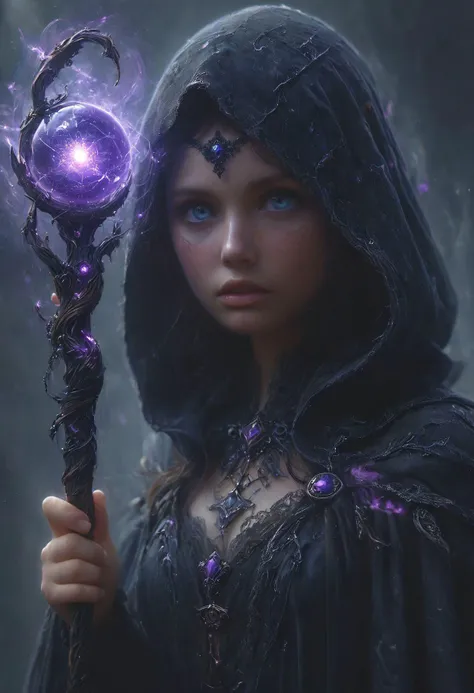 solo, kleofiasdxl in absolute darkness, profoundly no light, holding black-purple heart shaped orbstaff,
pointed hat, translucent skin, Describe the captivating scene captured in the vintage photograph featuring a Bedouin artist skillfully swallowing a massive sword in the style of Final Fantasy, amidst a mesmerized audience. Provide details about the artist's attire, the sword's intricate design, and the expressions of the onlookers as they witness this extraordinary performance., amazing quality, masterpiece, best quality, hyper detailed, ultra detailed, UHD, perfect anatomy, portrait, dof, hyper-realism, majestic, awesome, inspiring, closeup, an weathered outworn old Fantasy cape, smooth, Closeup, by Dring, rust paint peelz, atmospheric haze, cinamatic composition, soft shadows, national geographic style <lora:XL Weapon Orbstaff - By HailoKnight - v1.0:0.65> <lora:extremely detailed no trigger - sliders.ntcai.xyz - v1.0:0.6> <lora:Zavys Dark Atmospheric Contrast - SDXL - v1.0:0.8> <lora:Translucent - Subsurface Scattering Test - v0.1:0.9> <lora:SDXL - Matte VantaBlack - Experiment - v2.0:0.6> <lora:Kleofia Candydolls Silver Starlets FLUX SDXL SD 1.5 - SDXL v2:1>