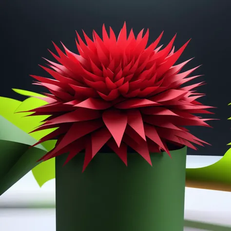 ((best quality)), ((masterpiece)), ((realistic,digital art)), (hyper detailed), tprc, toilete paper roll Minuscule Carmine Ascending Lobeless plant, Dense root , octane rendering, raytracing, volumetric lighting, Backlit,Rim Lighting, 8K, HDR <lora:Toilet_Paper_Roll_Craft_SDXL:0.8>
