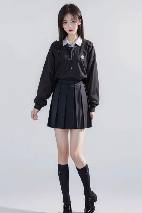 <lora:Oufits-000006:0.7>,1girl,school uniform,, (masterpiece, best quality, high quality, highres, ultra-detailed),