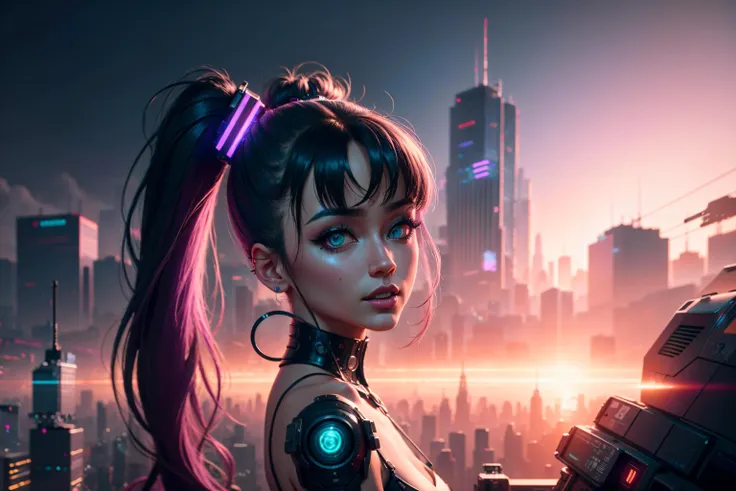 Cyberpunk city, dark theme <lora:LowRA:0.6>, neon signs, (insanely detailed and intricate, hyperrealistic, futuristic cars), cyberpunk, high view, realistic view, ultra realistic ,Bloom, Bokeh, Cinematic, Film Grain, Ray Tracing Reflections, Chromatic Aberration, hypermaximalist, elegant, hyper realistic, super detailed