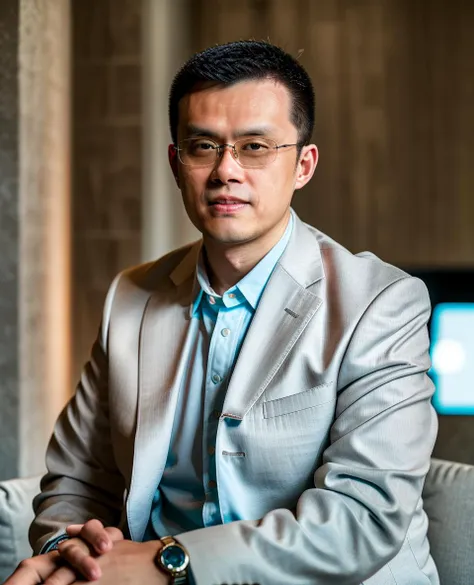 cz_binance, a man, conference, suit, 8k uhd, dslr, soft lighting, high quality, film grain, Fujifilm XT3
<lora:cz_binance:1>