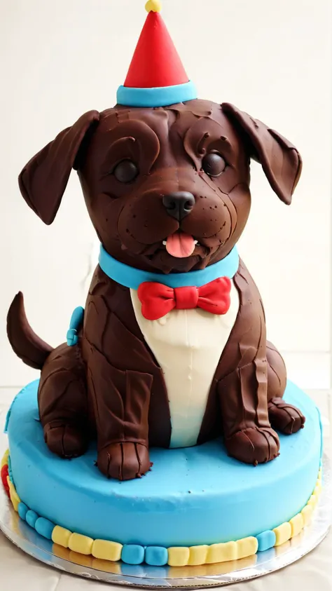 <lora:CakeStyleXL:1> CakeStyle dog body, custom cake, birthday cake,
