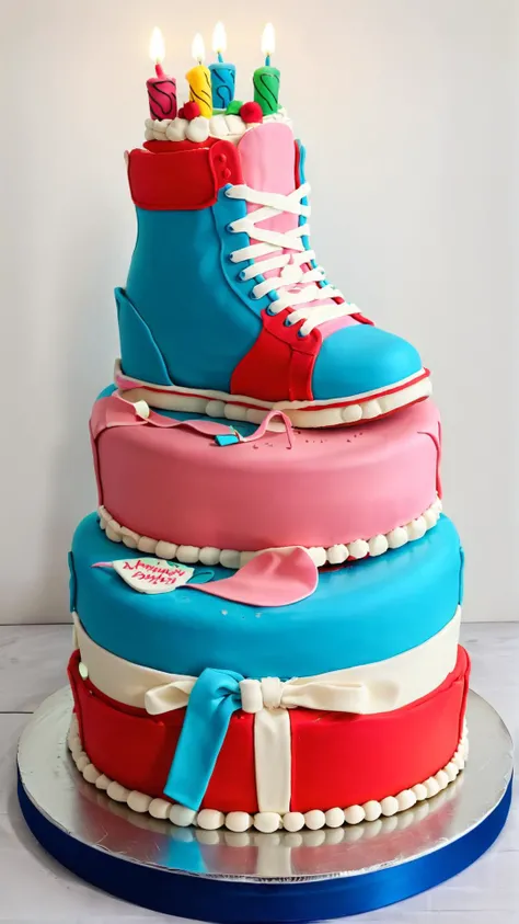 <lora:CakeStyleXL:1> CakeStyle Shoes, custom cake, birthday cake,